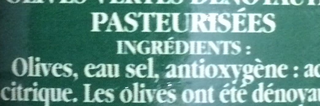 Sans marque Olives vertes dénoyautés packshot
