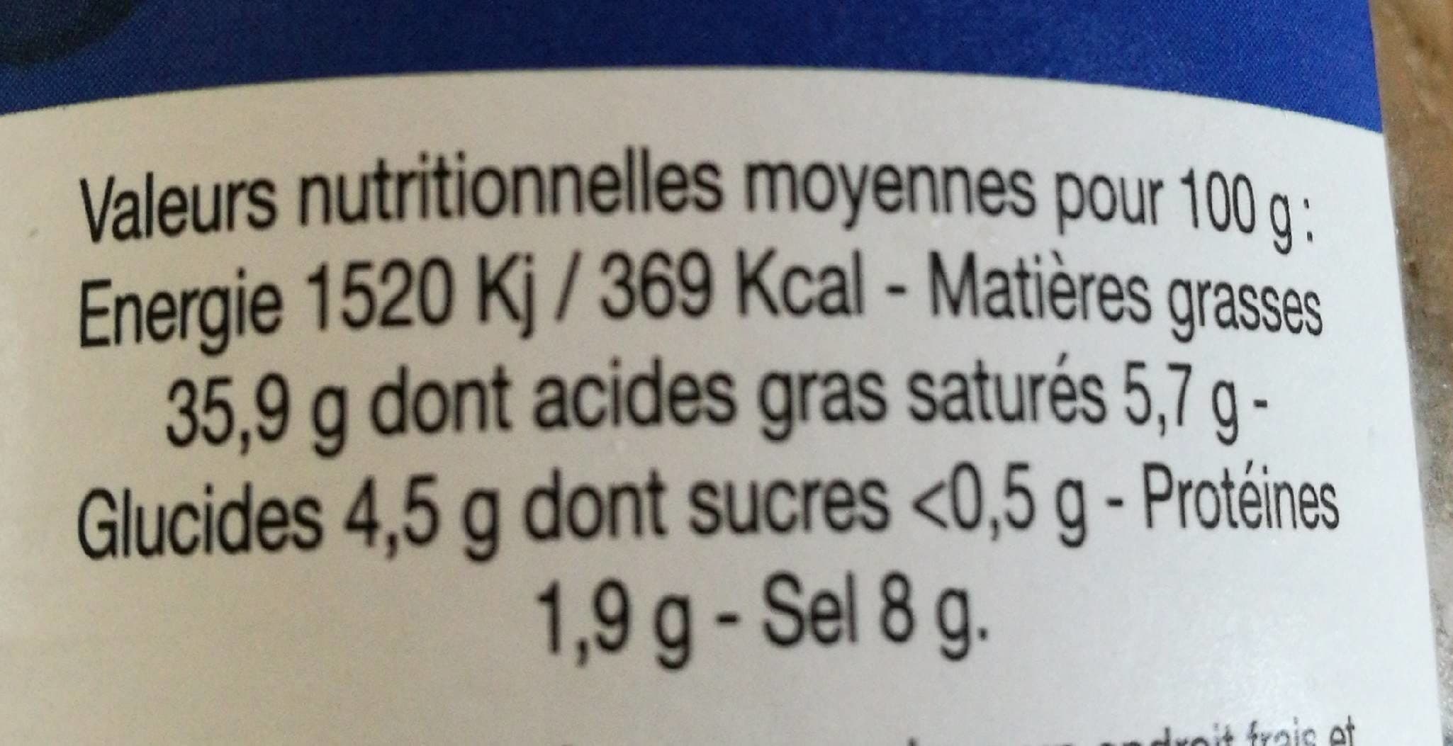 Barral Olives noires à la grecque packshot