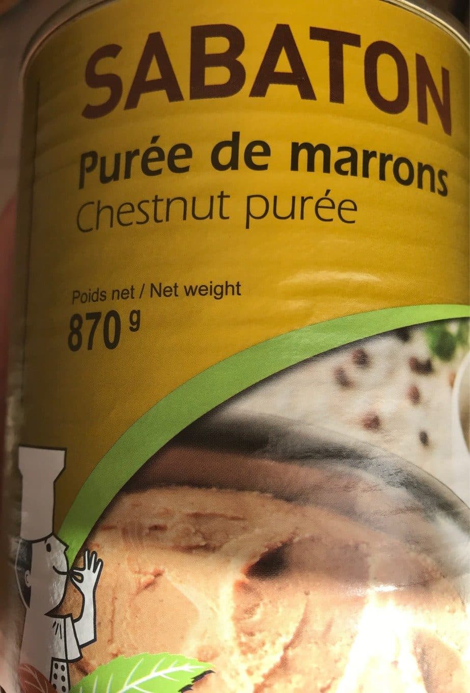 Sabaton Purée de marrons packshot