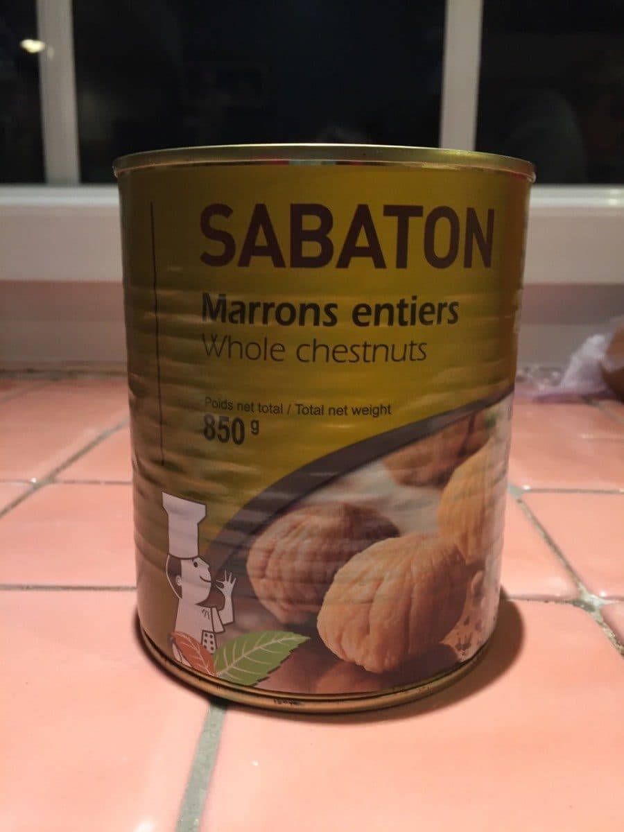 Sabaton Marrons entiers packshot