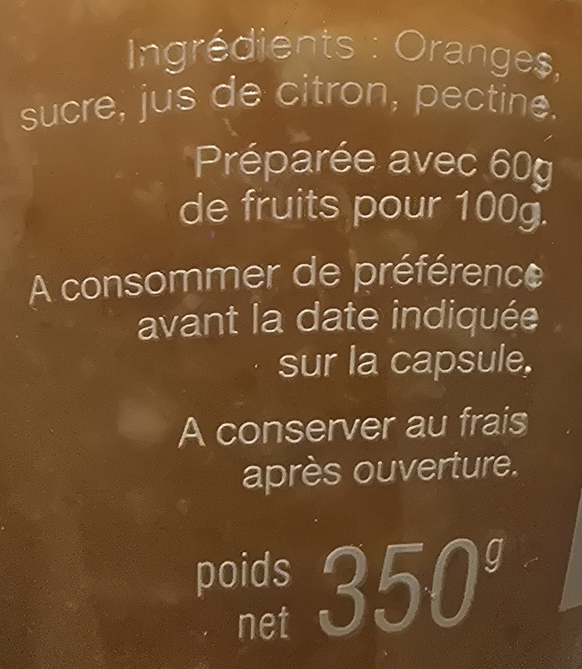 Sabaton Confiture d'orange packshot