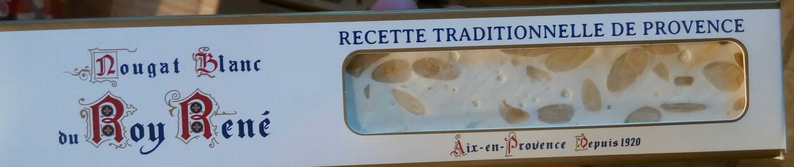 Confiserie du Roy René Nougat Blanc du Roy René packshot