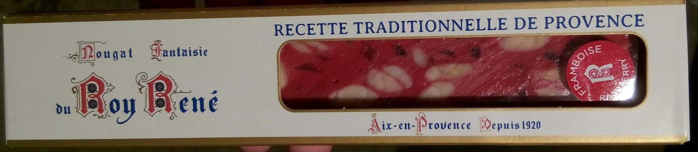 Confiserie du Roy René Nougat Fantaisie du Roy René Framboise packshot
