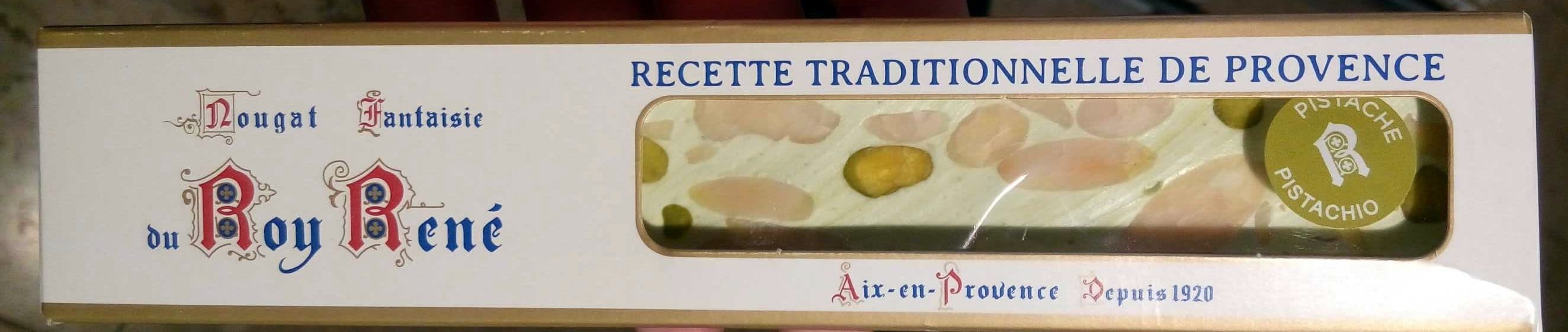 Confiserie du Roy René Nougat Fantaisie du Roy René Pistache packshot