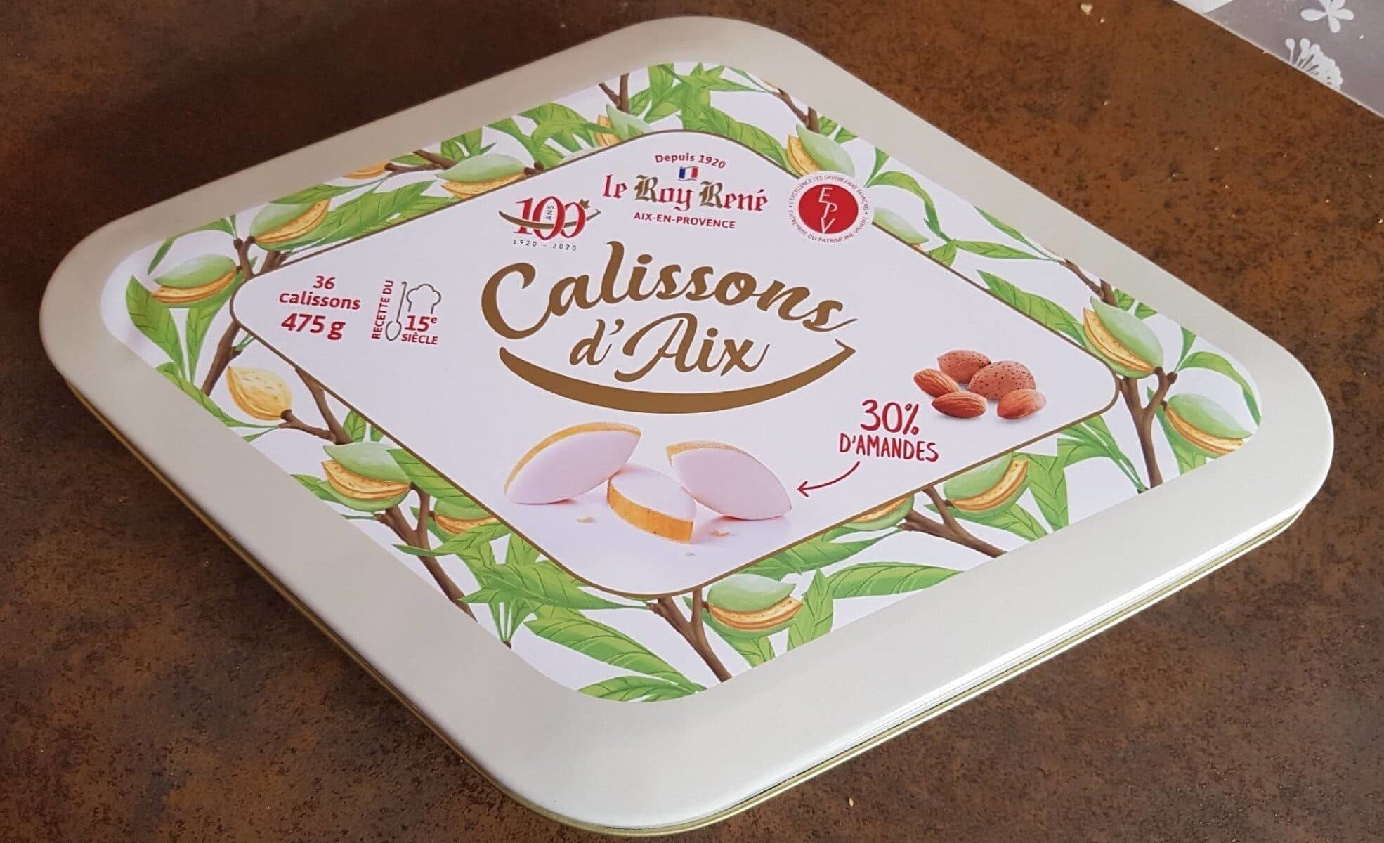 Le Roy René Calissons d’Aix packshot