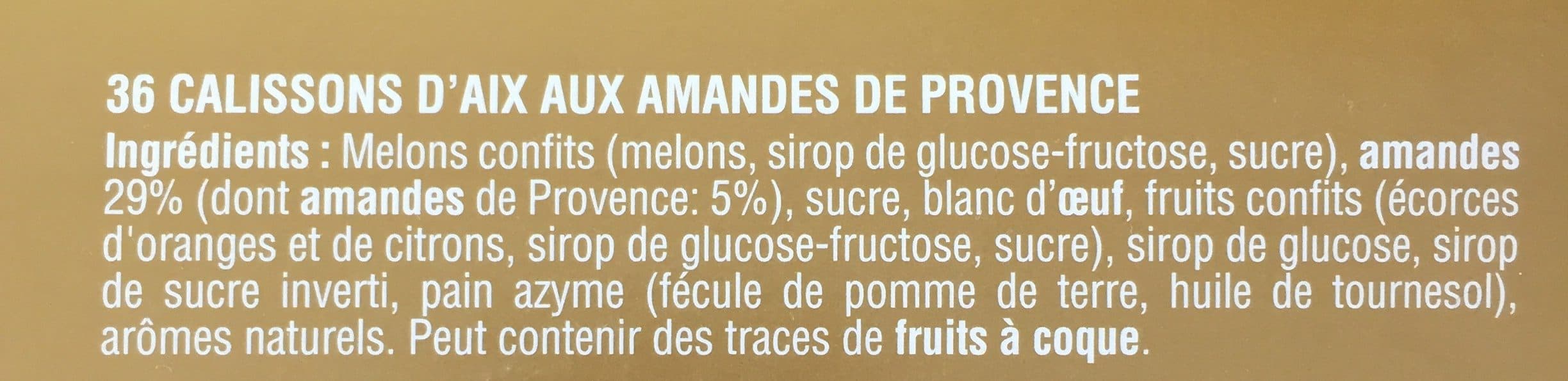 Le Roy René Calissons packshot