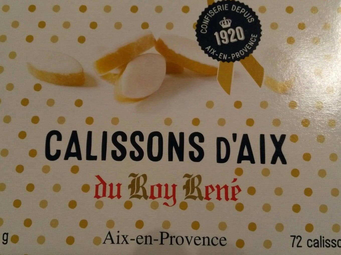 Le Roy René Calissons d'Aix packshot