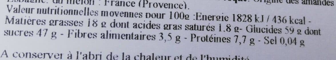 Les Saveurs Du Clavon Calissons d'Aix packshot