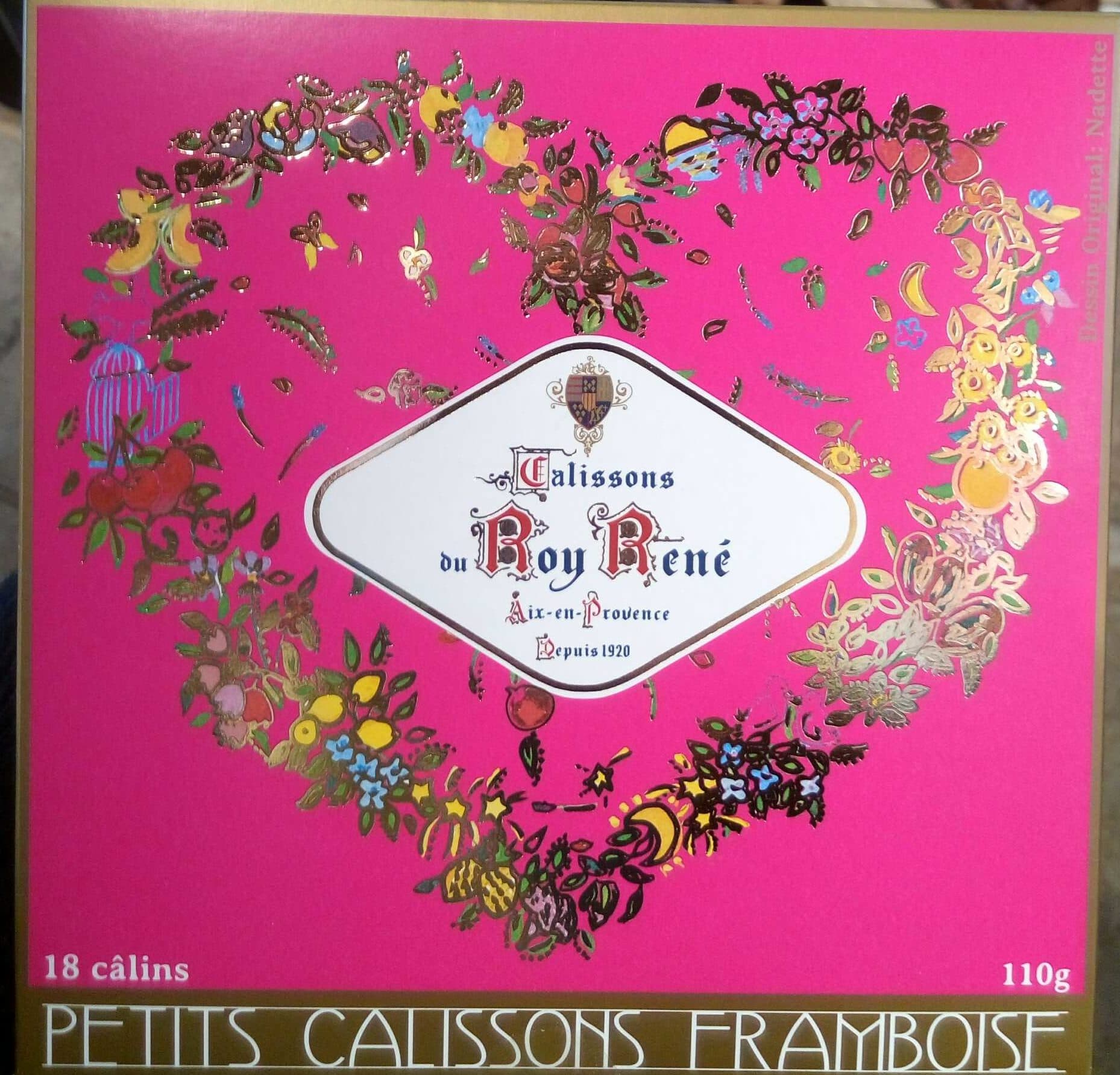 Confiserie du Roy René Petits Calissons à la Framboise packshot