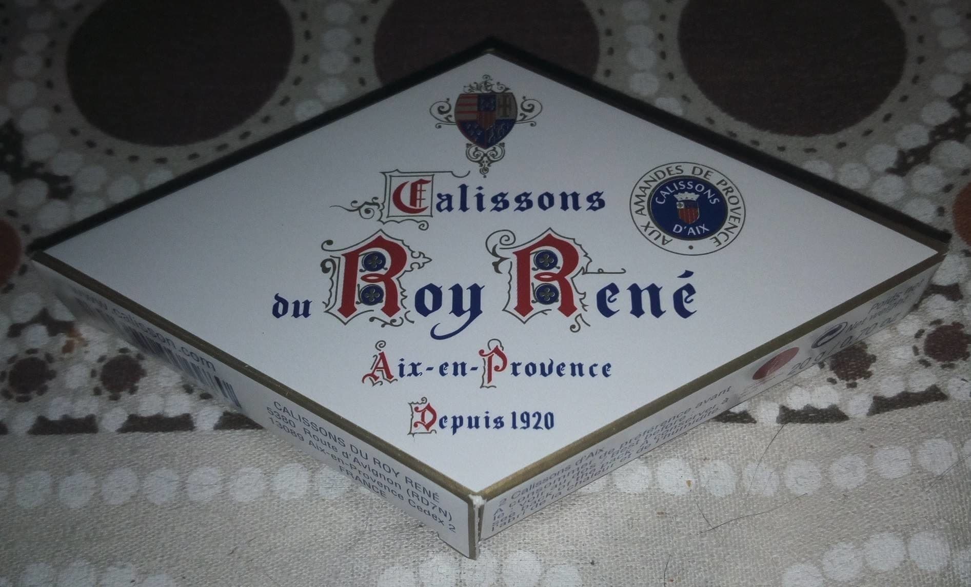 Le Roy René Calisson d'Aix packshot