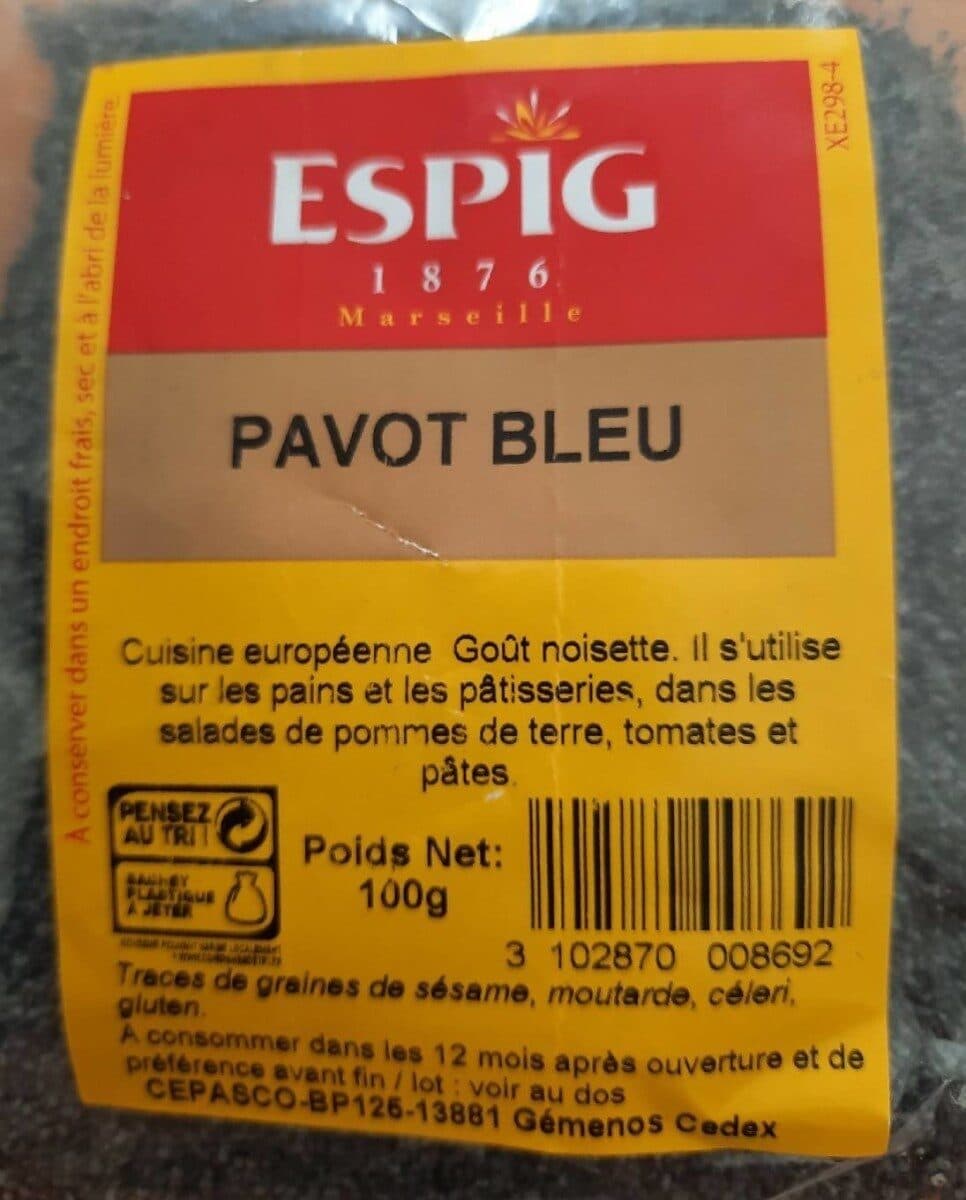 Espig Pavot Bleu packshot