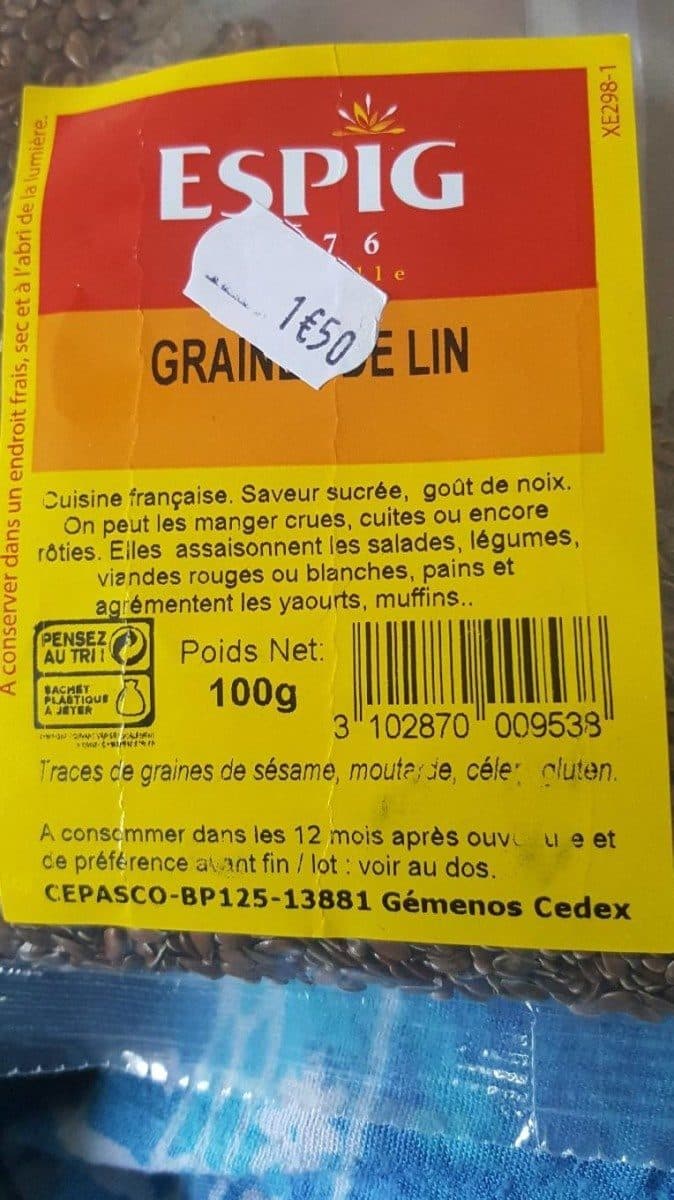 Espig Grain de lin packshot