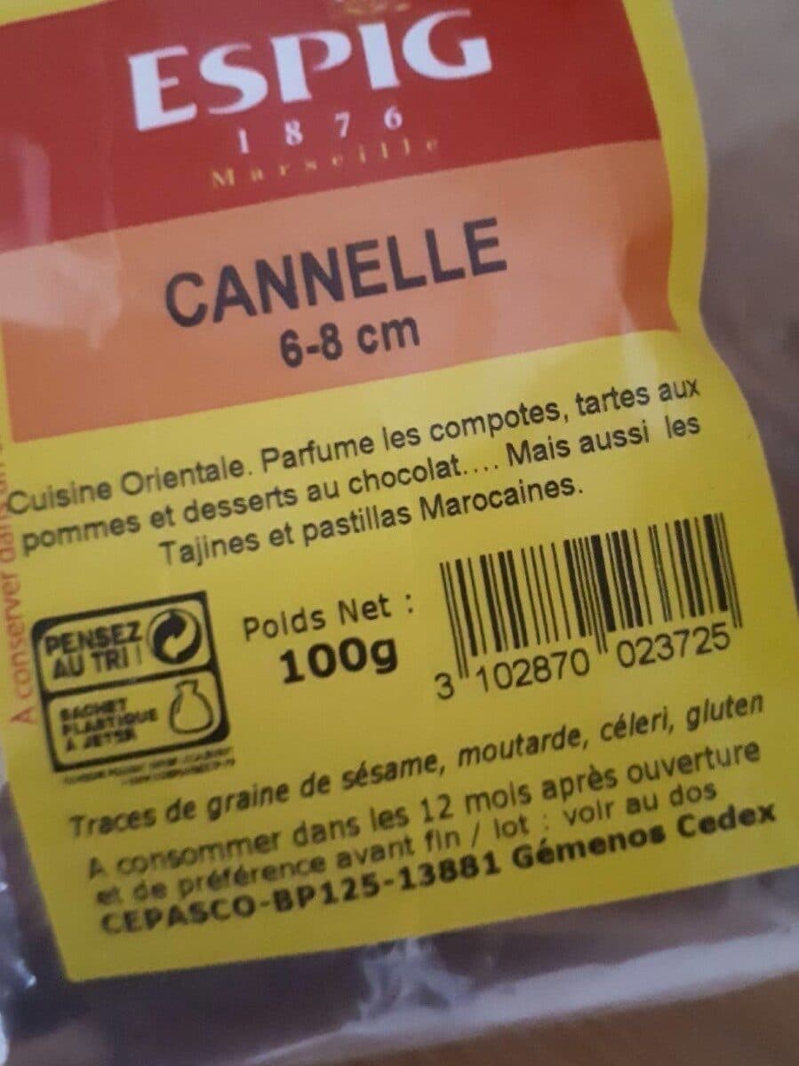 ESPIG Cannelle Tuyaux packshot