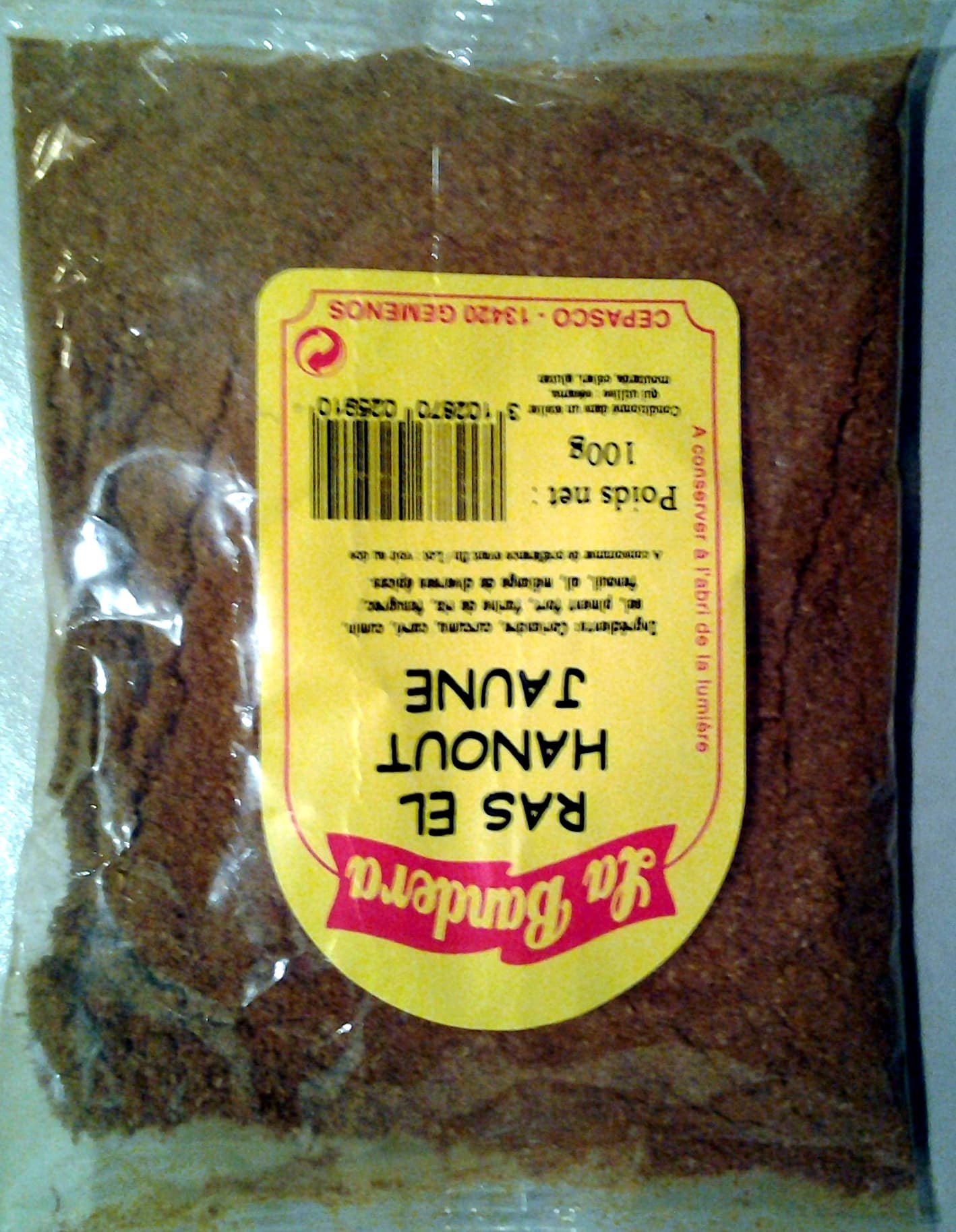 La Bandera RAS EL HANOUT JAUNE packshot