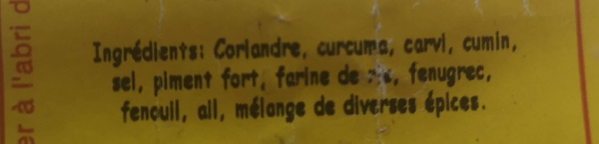 La Bandera RAS EL HANOUT JAUNE packshot