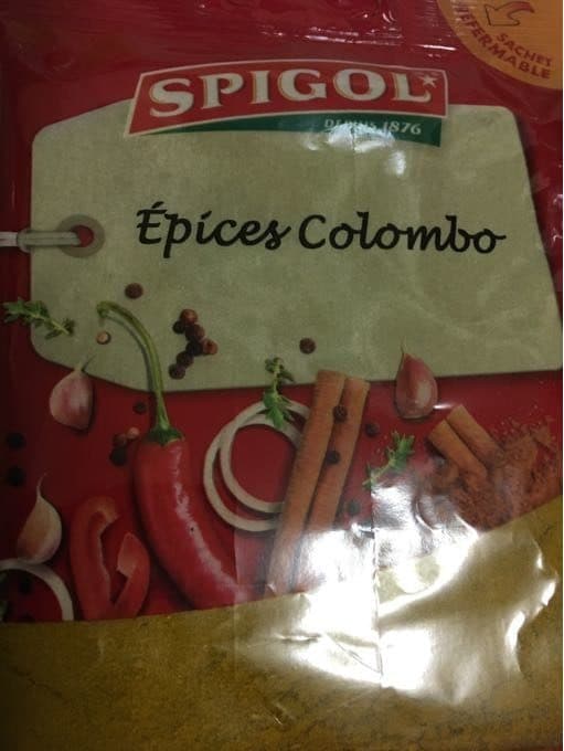 Spigol Epices Colombo packshot