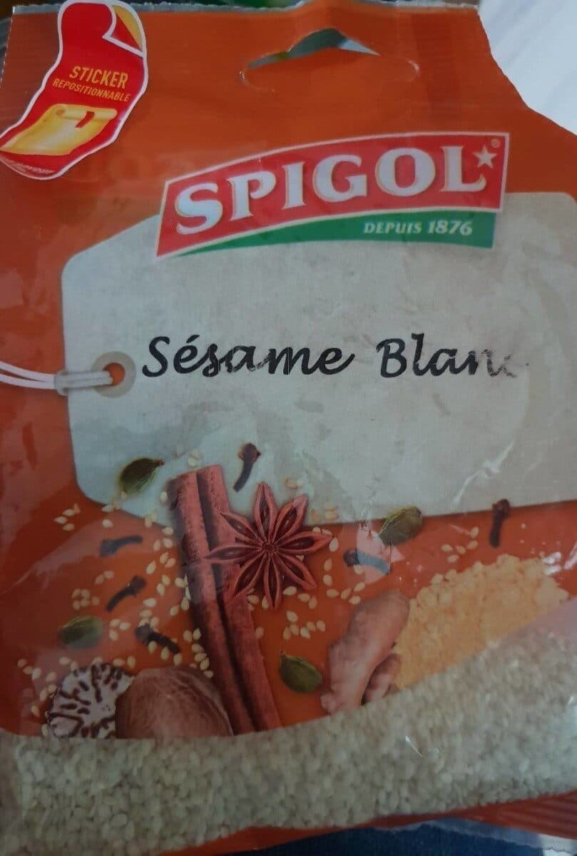Spigol Sésame blanc packshot