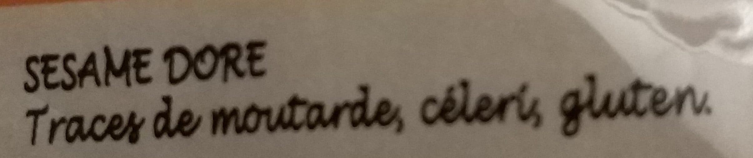 Spigol Sésame doré packshot