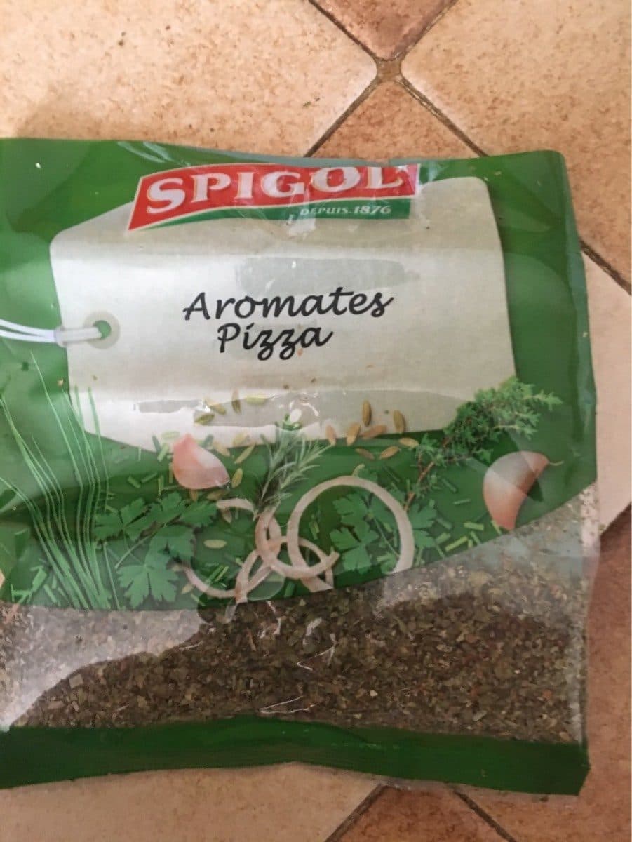 Spigol Aromates pizza packshot