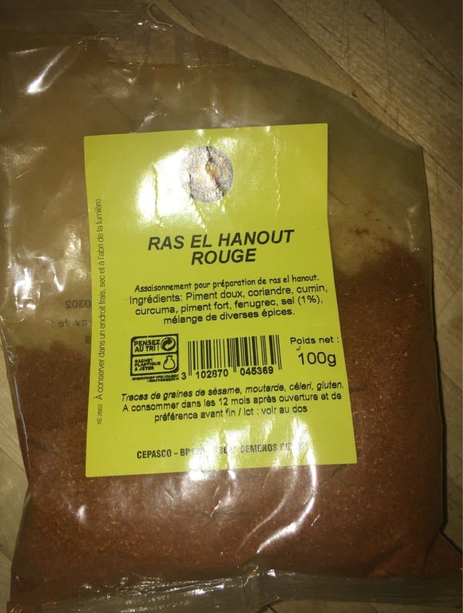 Open Food Facts Ras el hanout rouge packshot