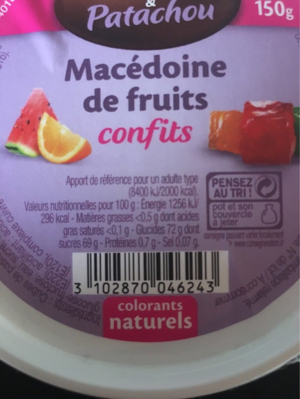 CEPASCO Macédoine de fruits packshot