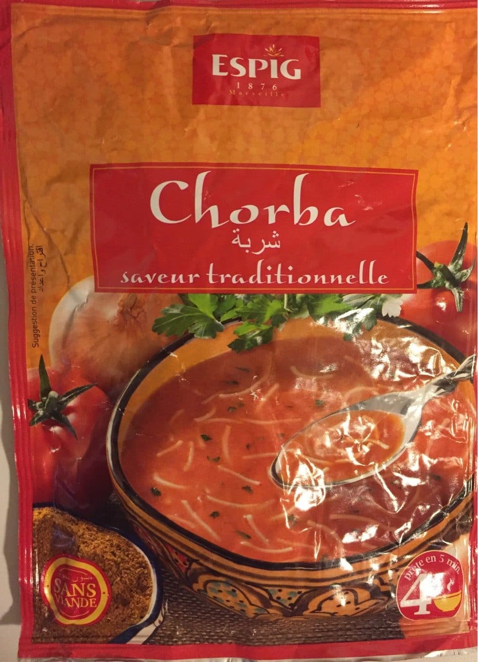 ESPIG Chorba saveur traditionnelle packshot