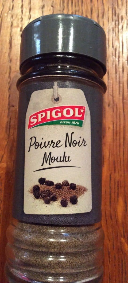 Spigol Poivre noir moulu packshot
