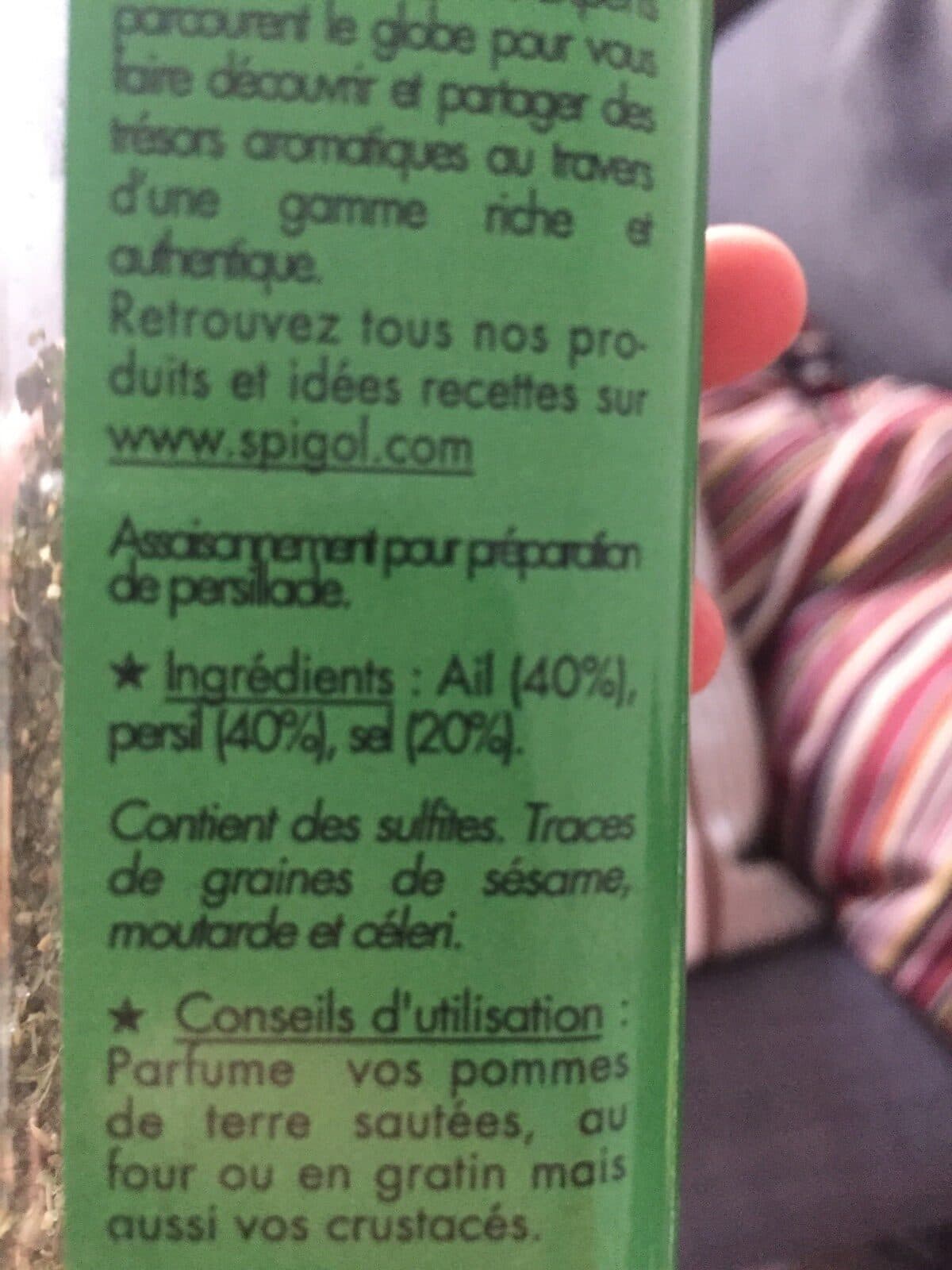 Spigol Persillade packshot