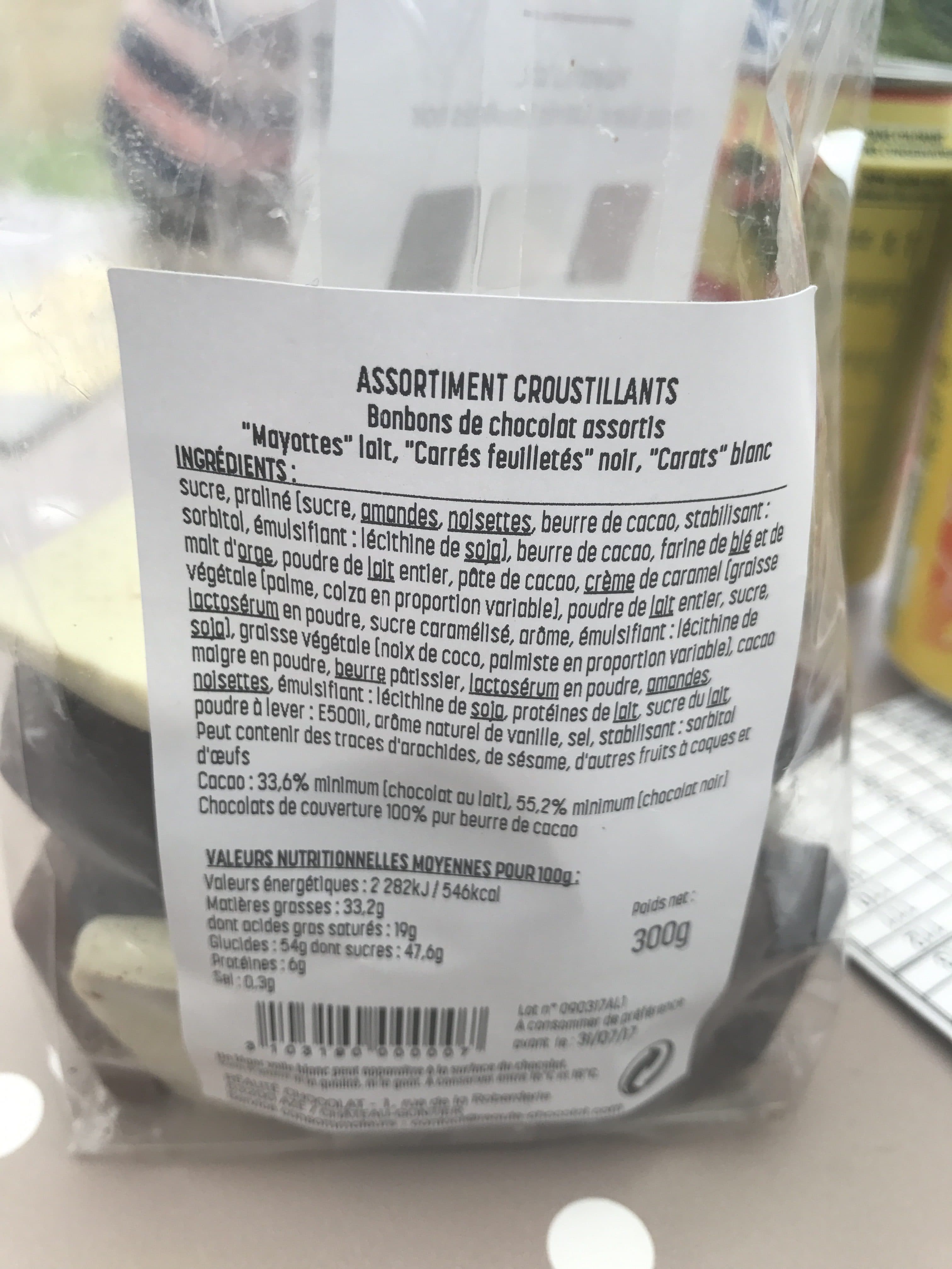 Réauté Assortiment Croustillant packshot