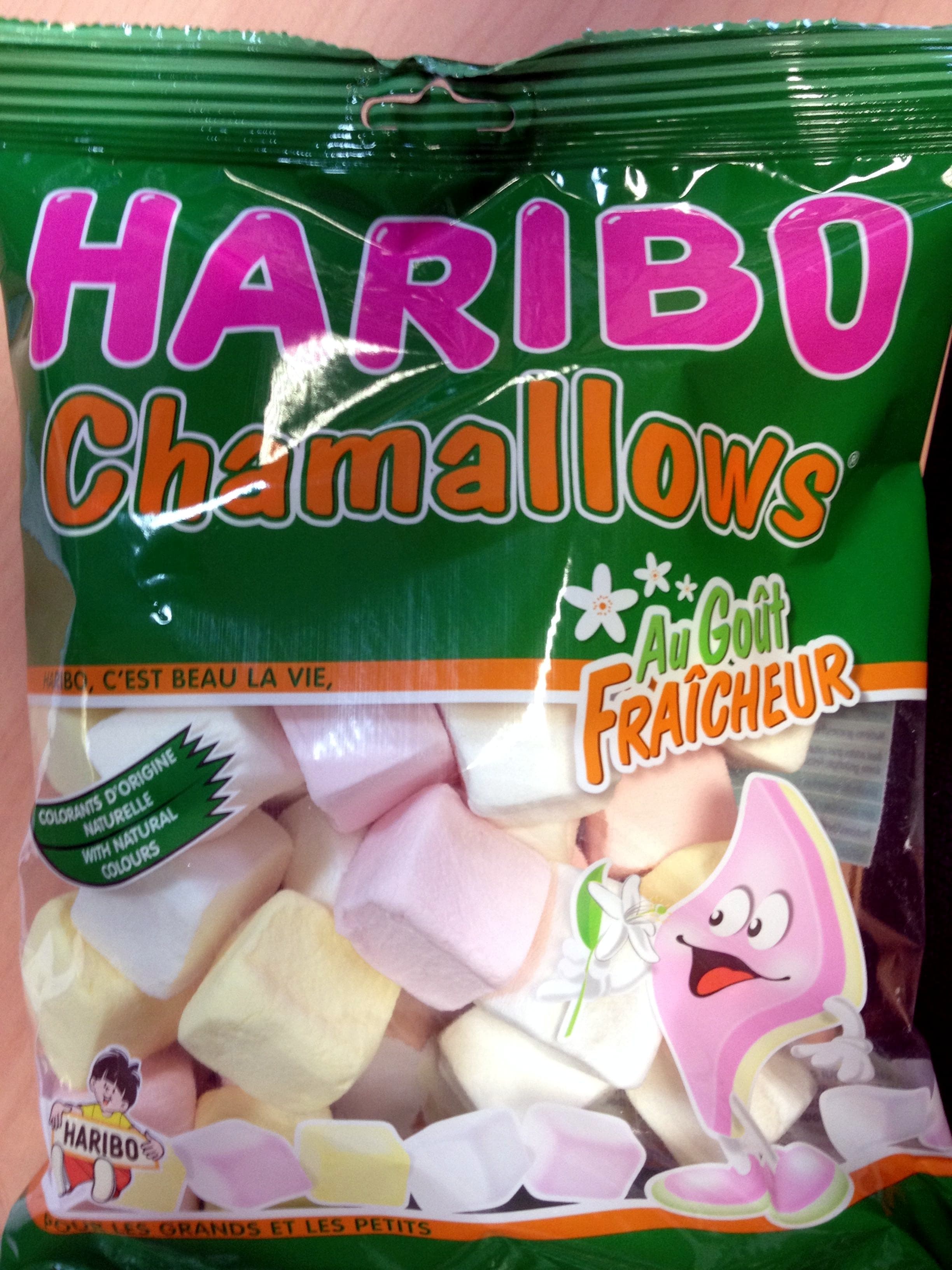 Haribo Chamallows au goût fraîcheur packshot