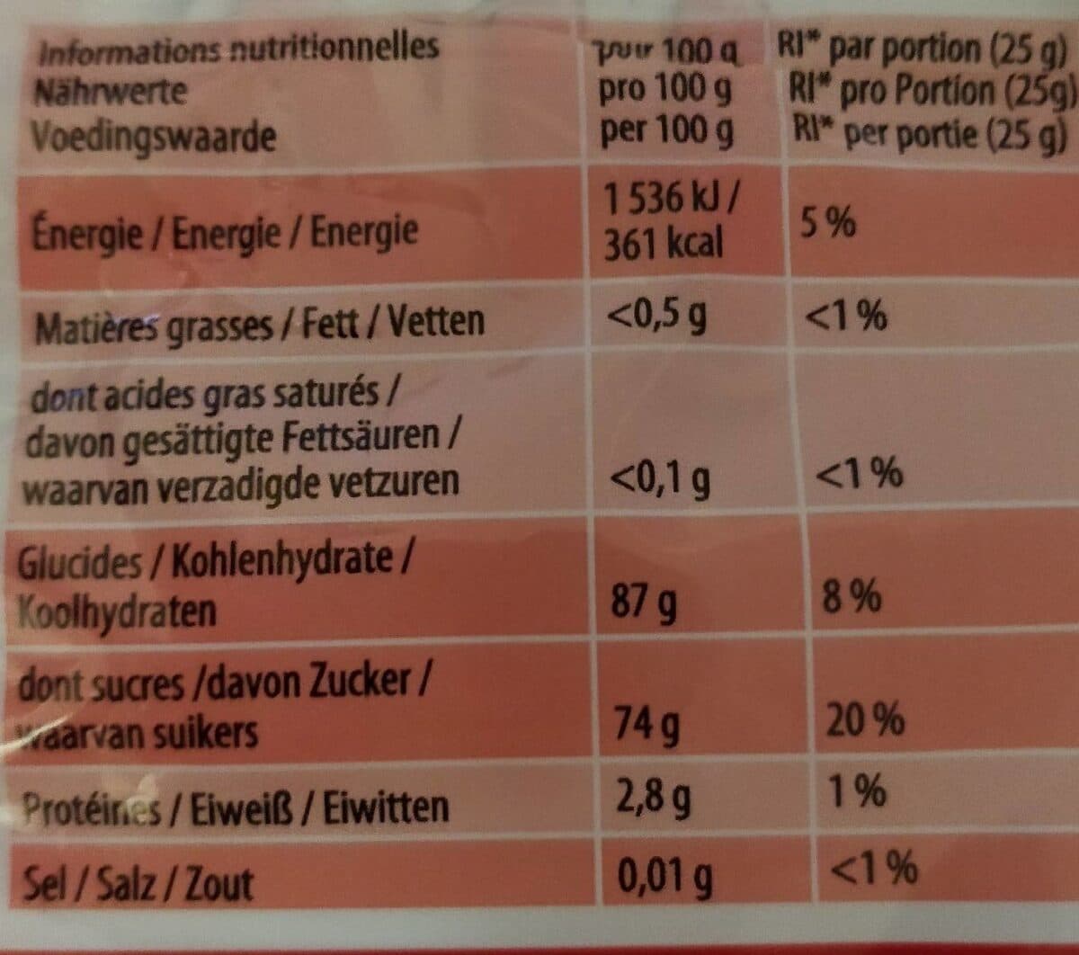 Haribo Tagada packshot