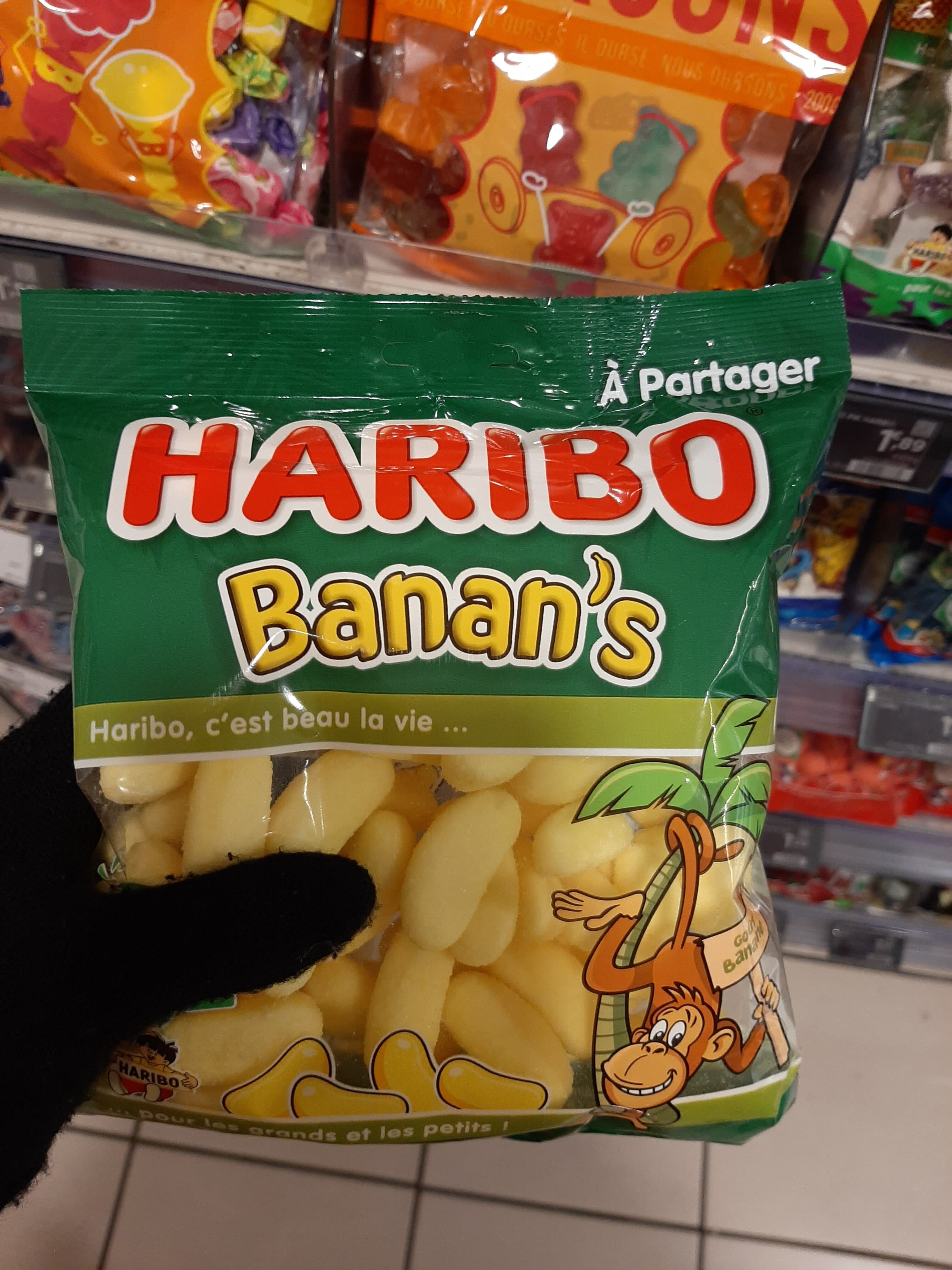 Haribo Banan's packshot