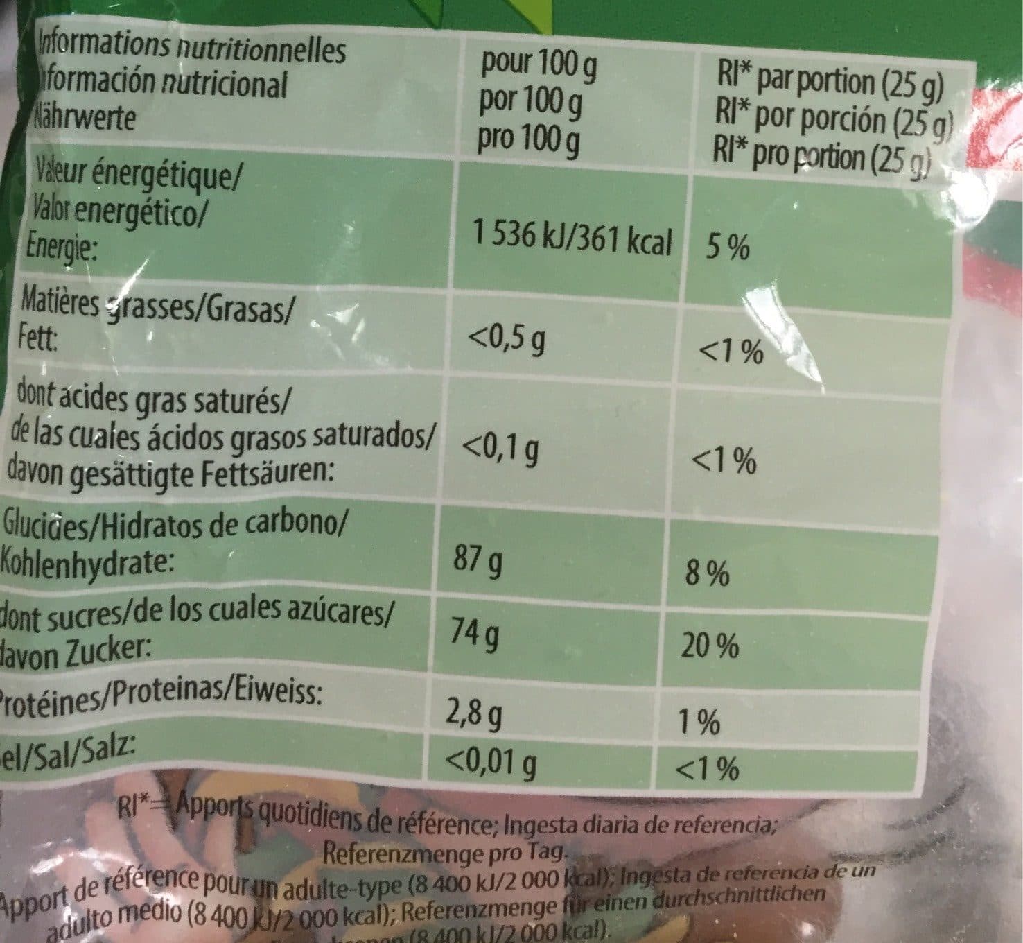 Haribo Banan's packshot