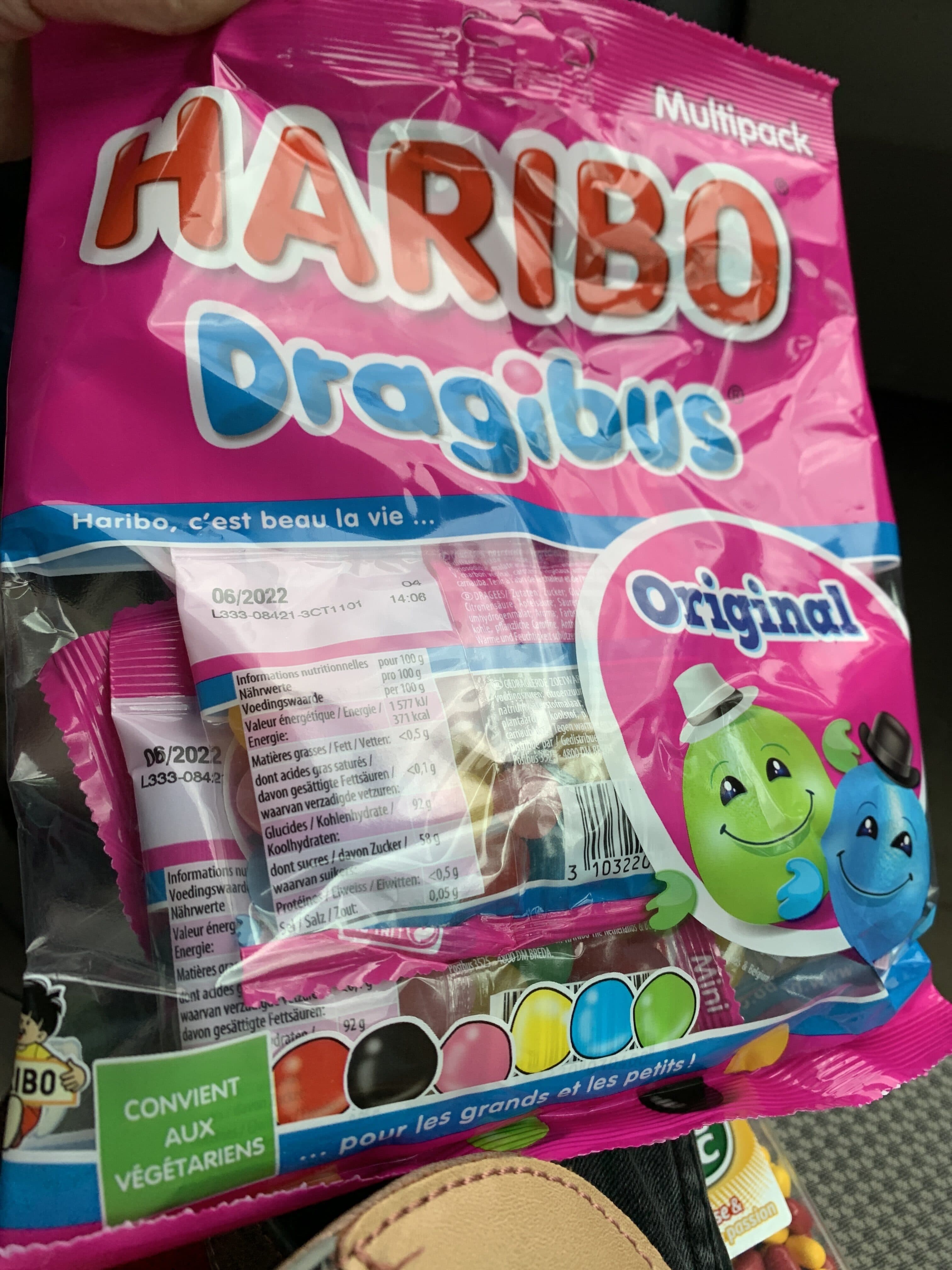 Haribo Dragibus packshot