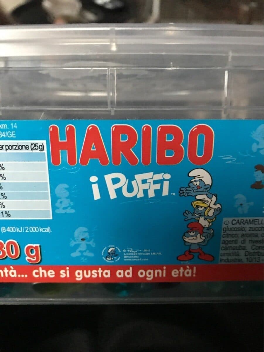 Haribo Schtrumf packshot