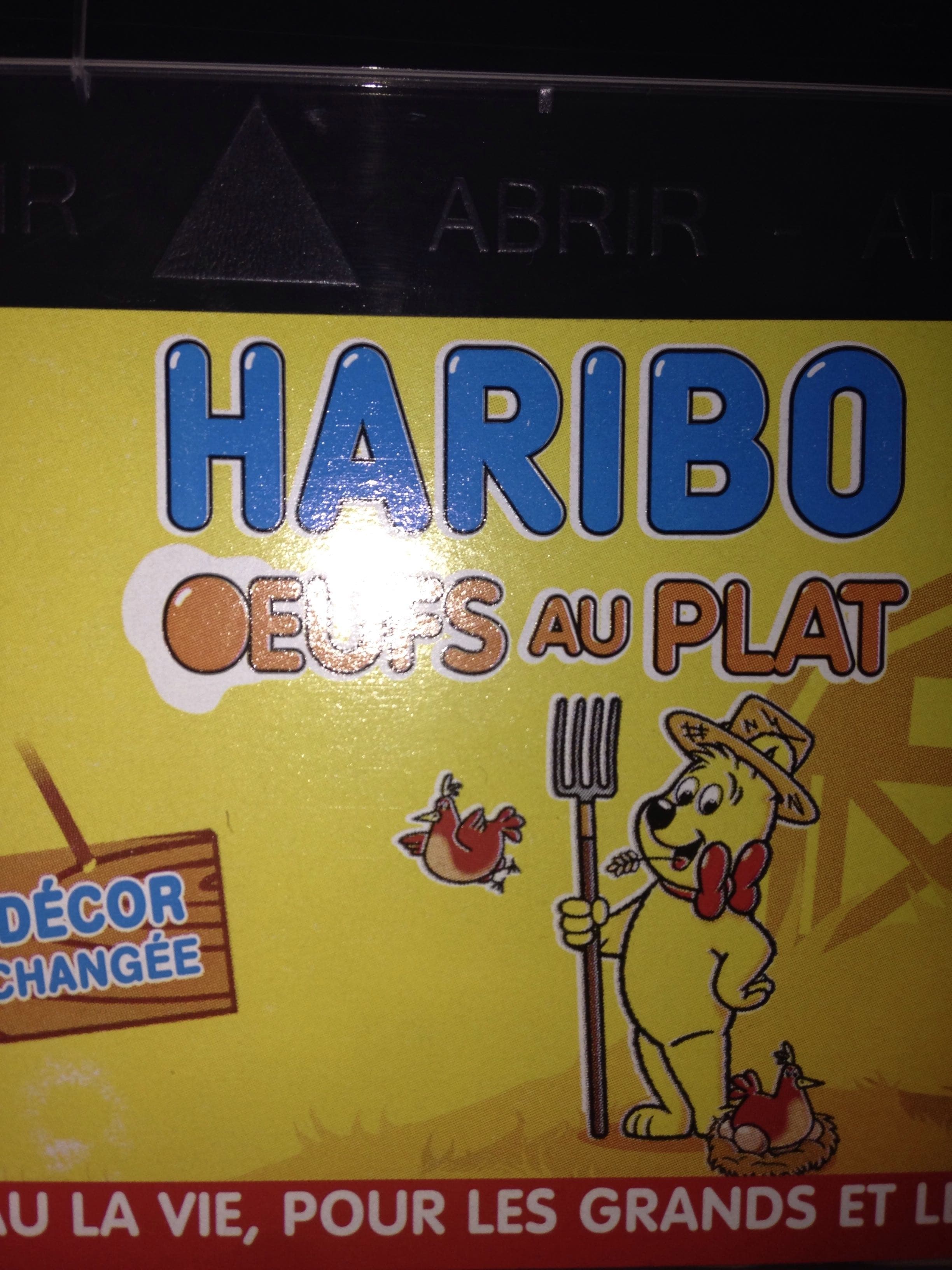 Haribo Œufs au plat packshot