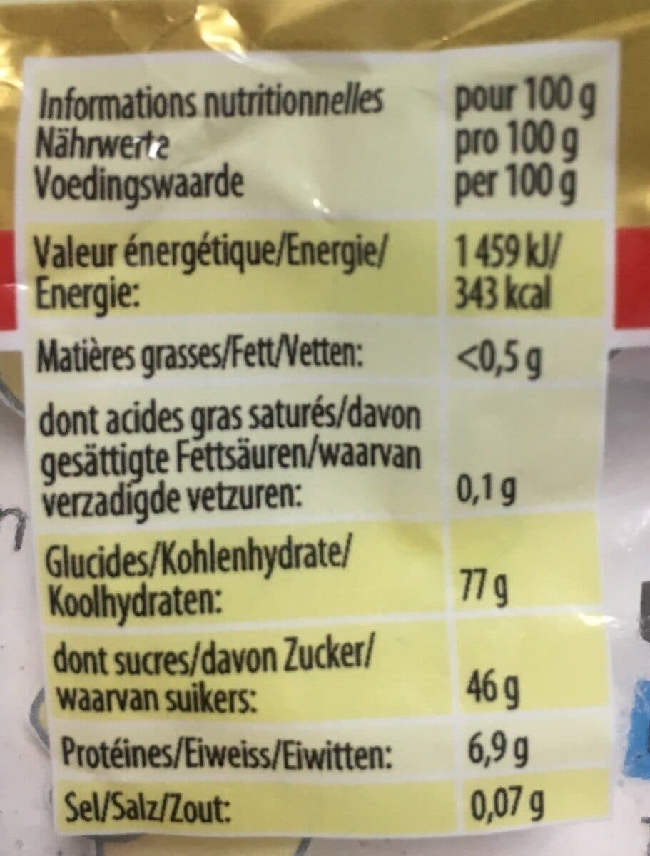Haribo L'ours d'or packshot