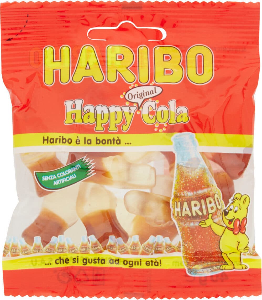 Haribo Happy cola packshot