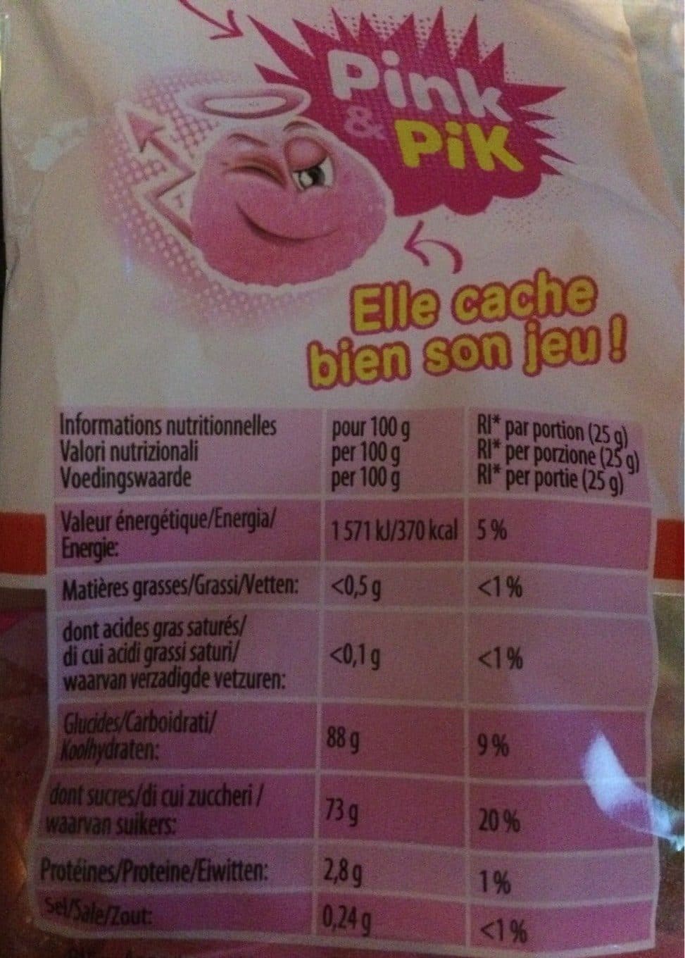 Haribo Tagada Pink packshot
