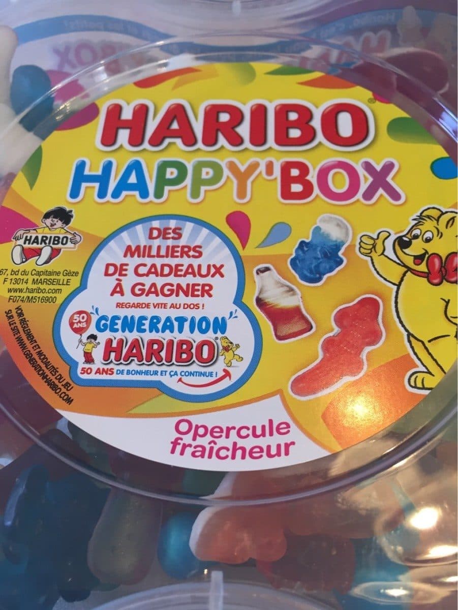 Haribo Happy’Box packshot