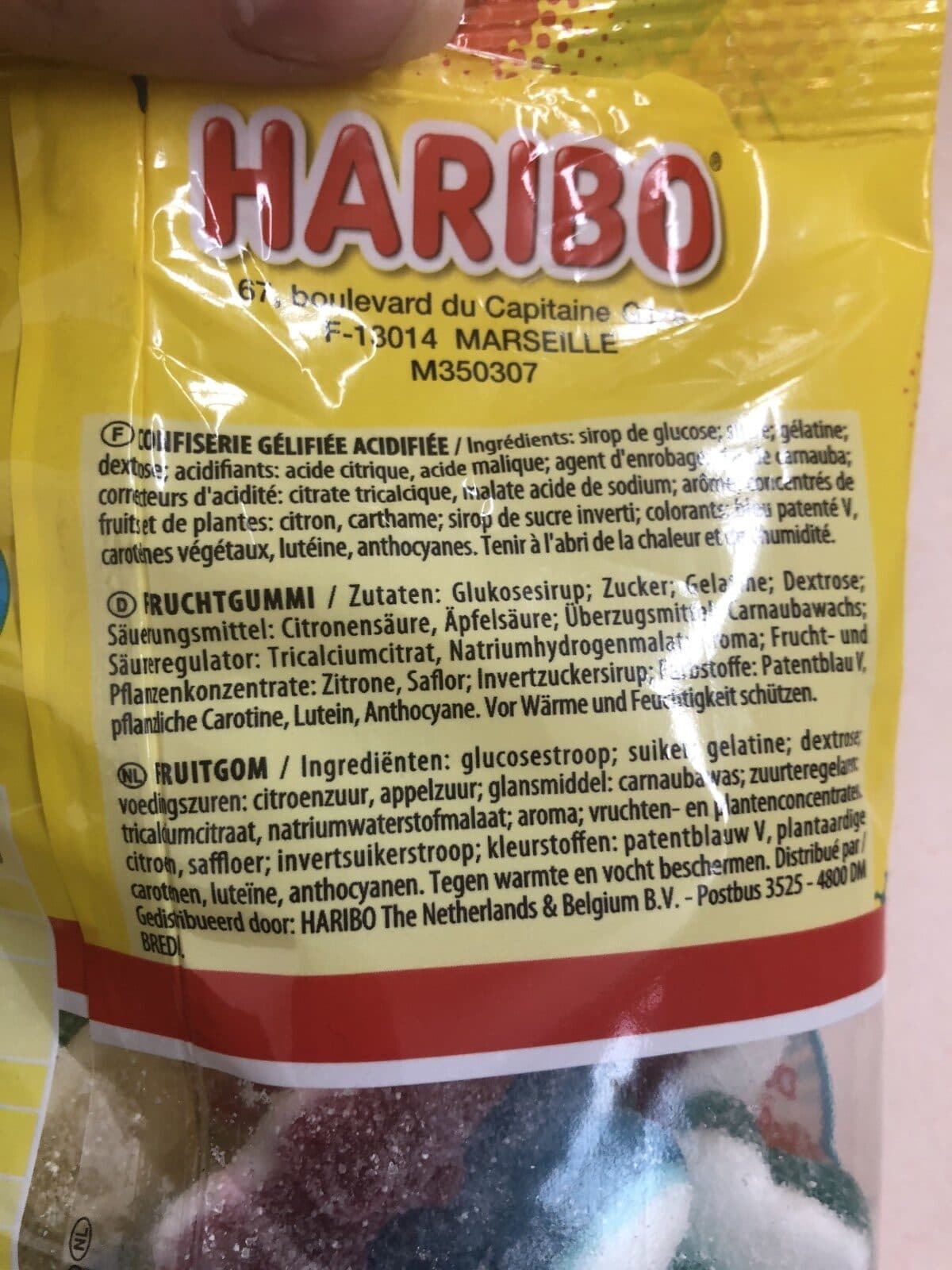 Haribo Croco pik packshot