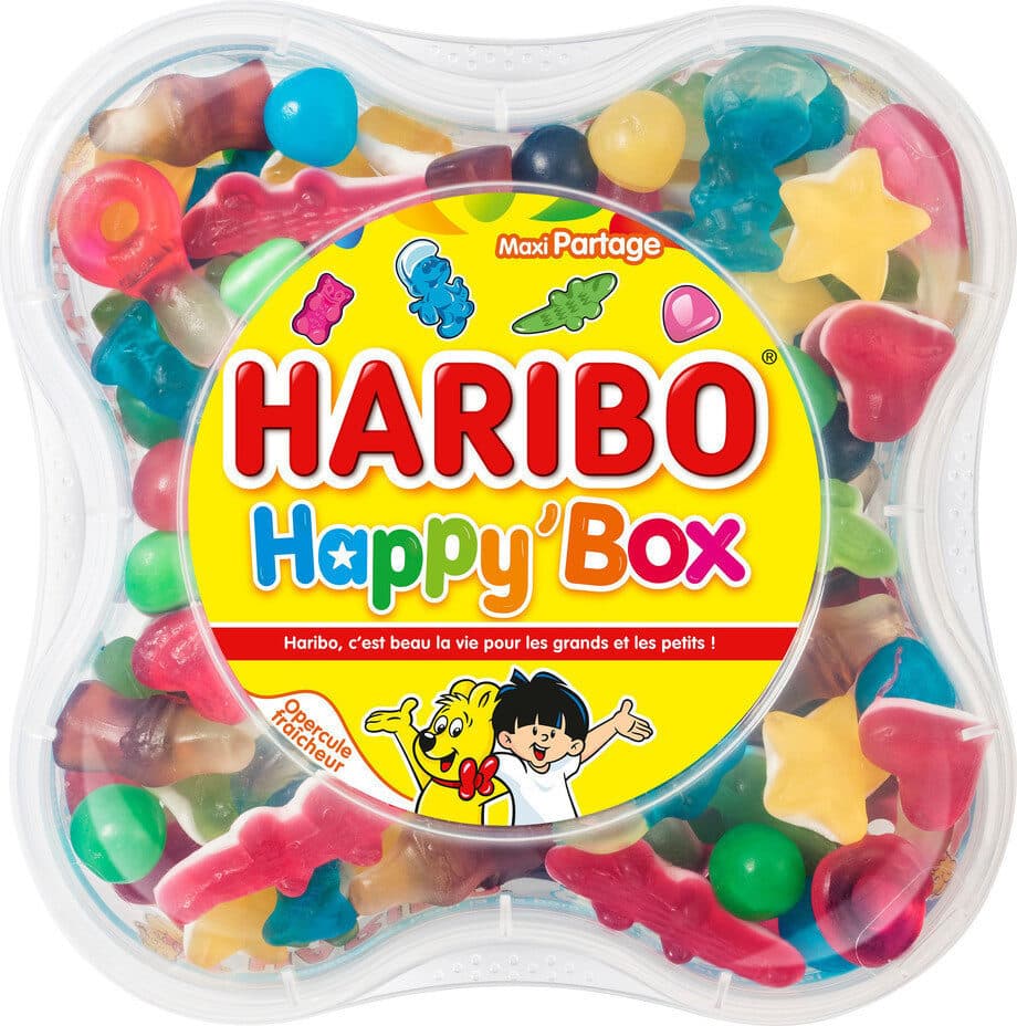 Haribo 600G HAPPY BOX HARIBO packshot