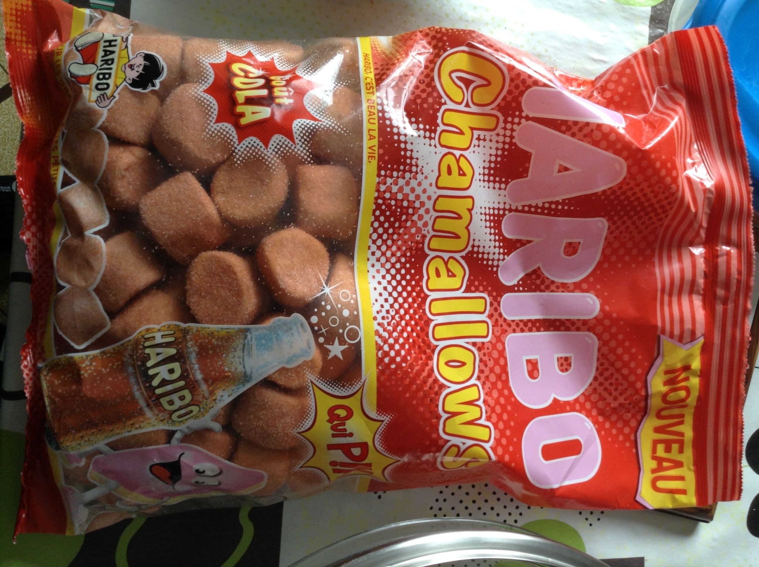 Haribo Chamallows goût cola packshot