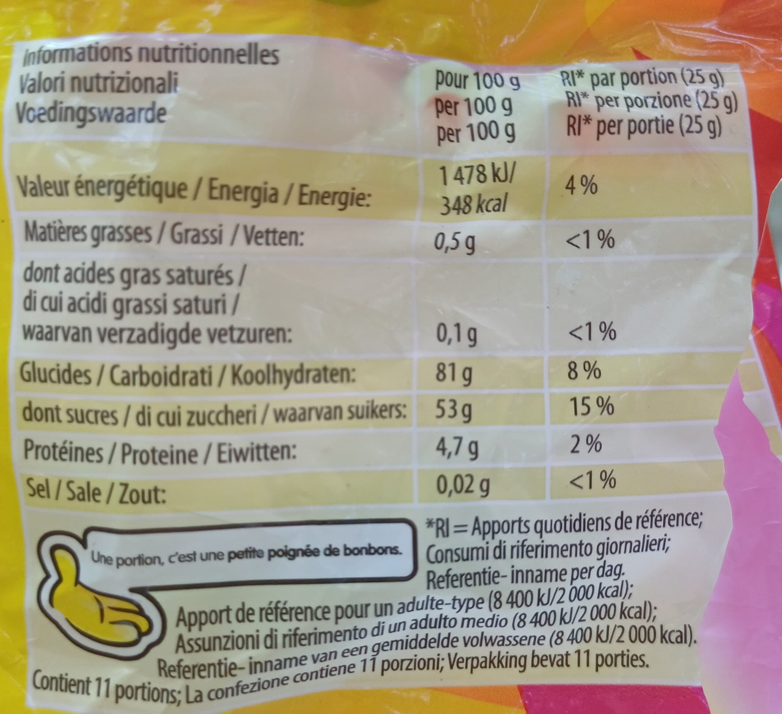 Haribo Haricots Happy Life packshot