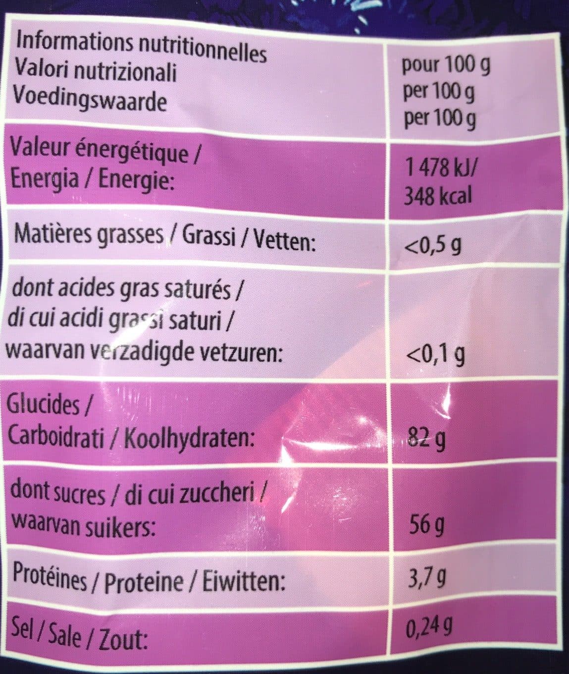 Haribo Mega fete surprise halloween 800g sachet packshot