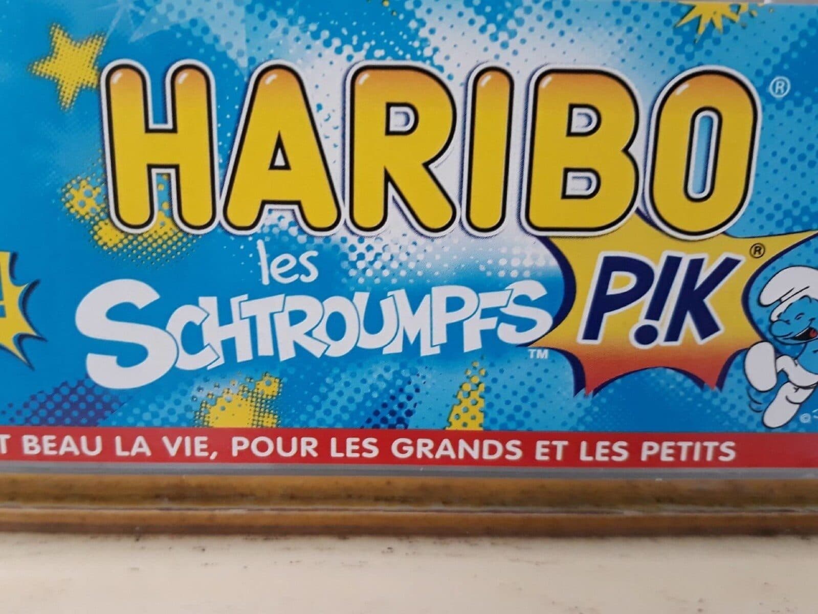 Haribo Les Schtroumpfs P!k packshot