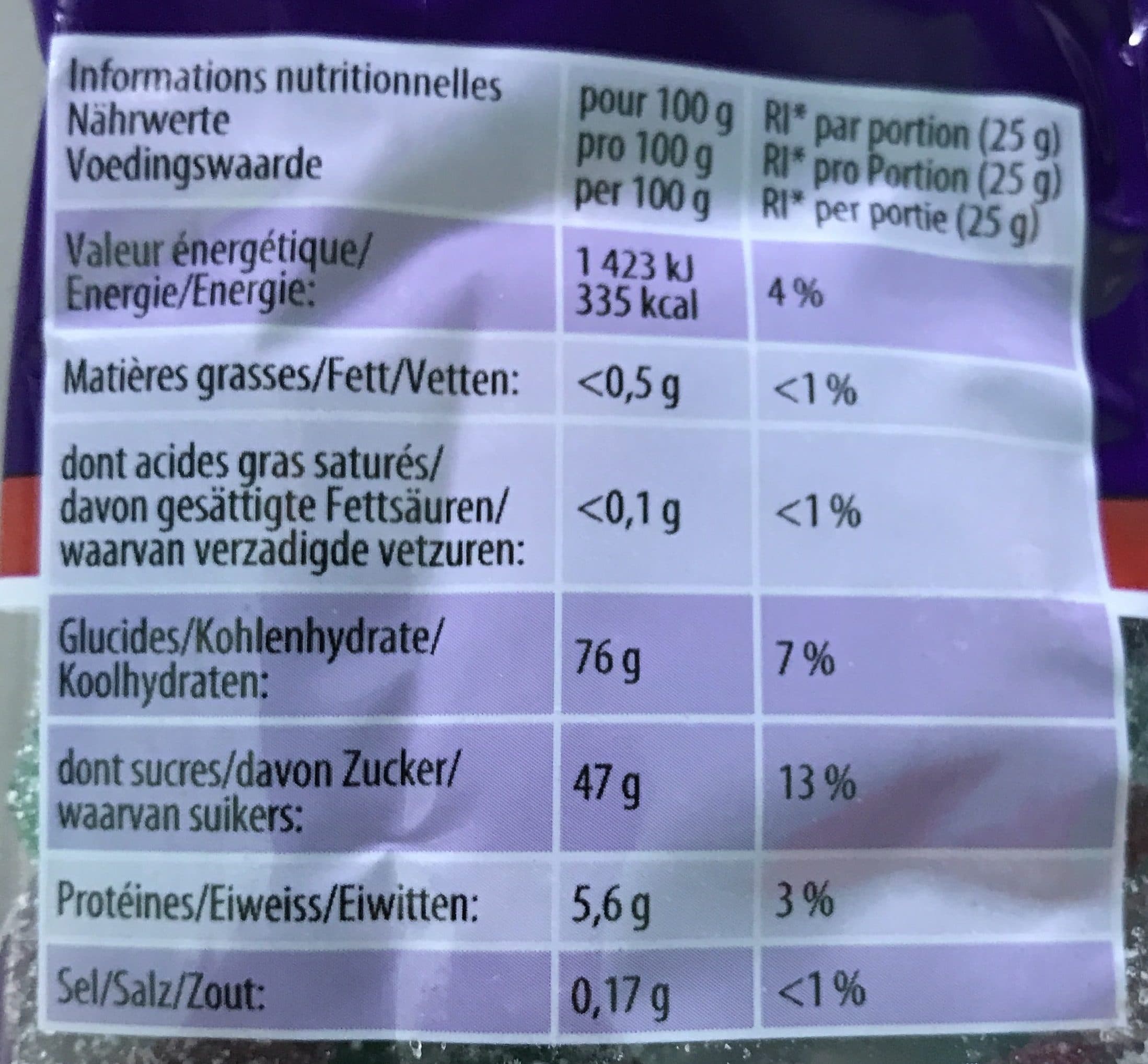 Haribo Purple Cola P!K packshot