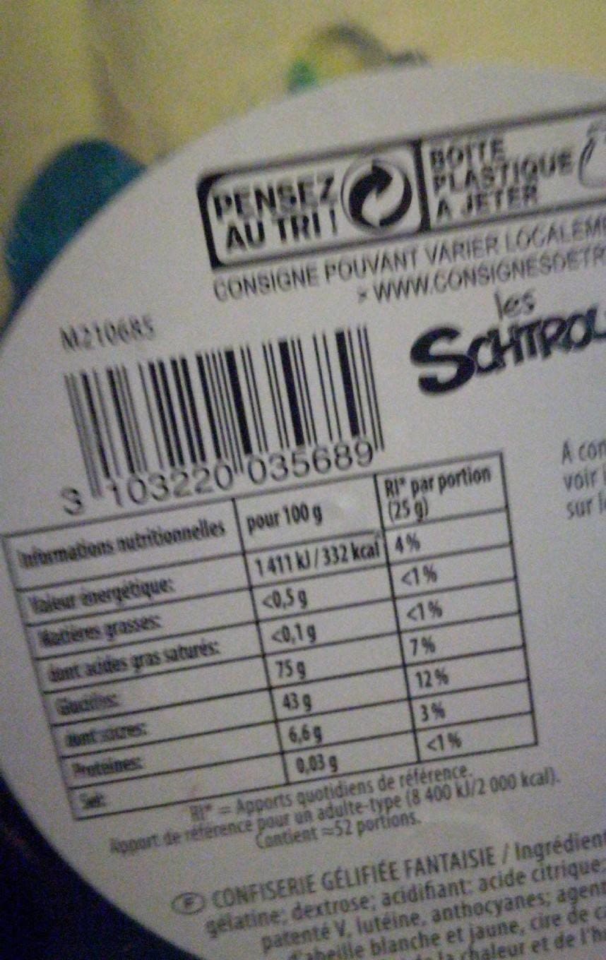 Haribo Les Schtroumpfs XXL packshot