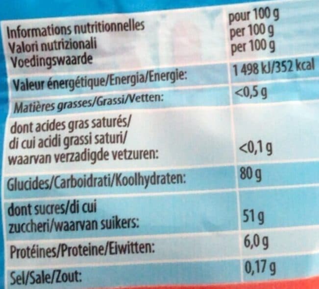 Haribo Schtroumpfs pik packshot