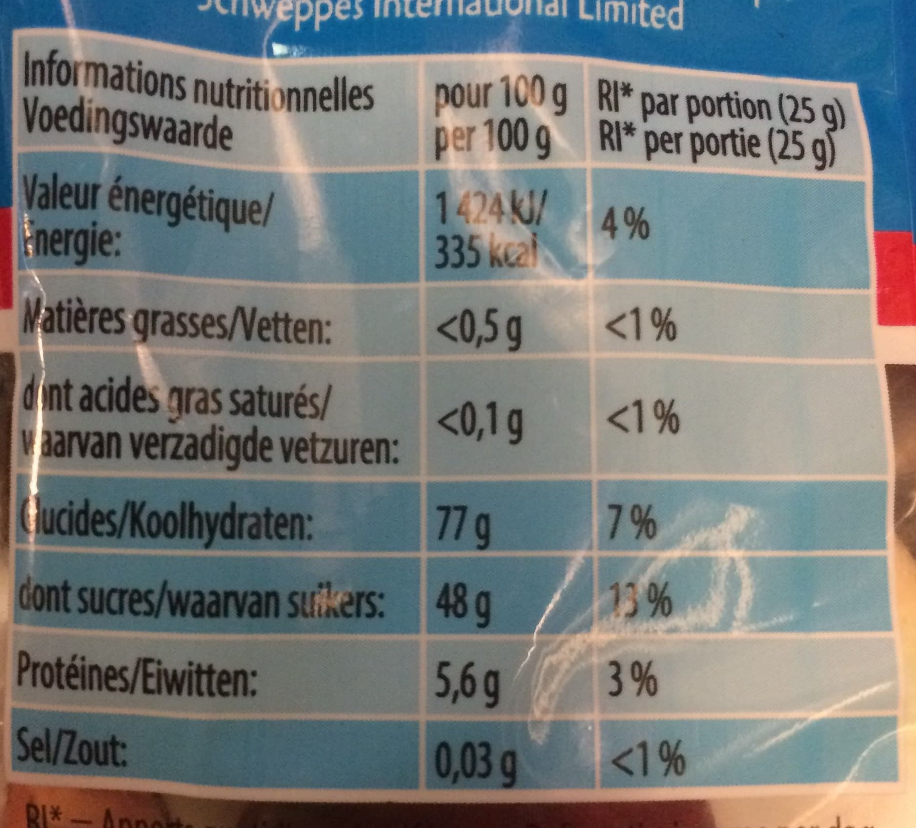 Haribo Oasis packshot